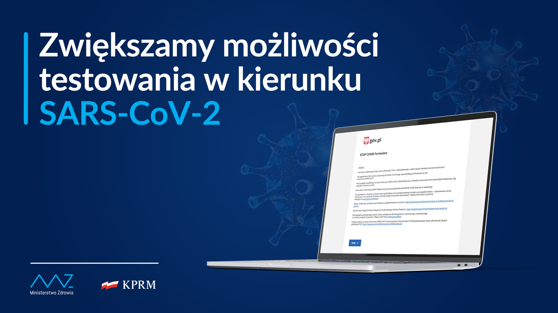 Test na COVID-19 bez kontaktu z lekarzem