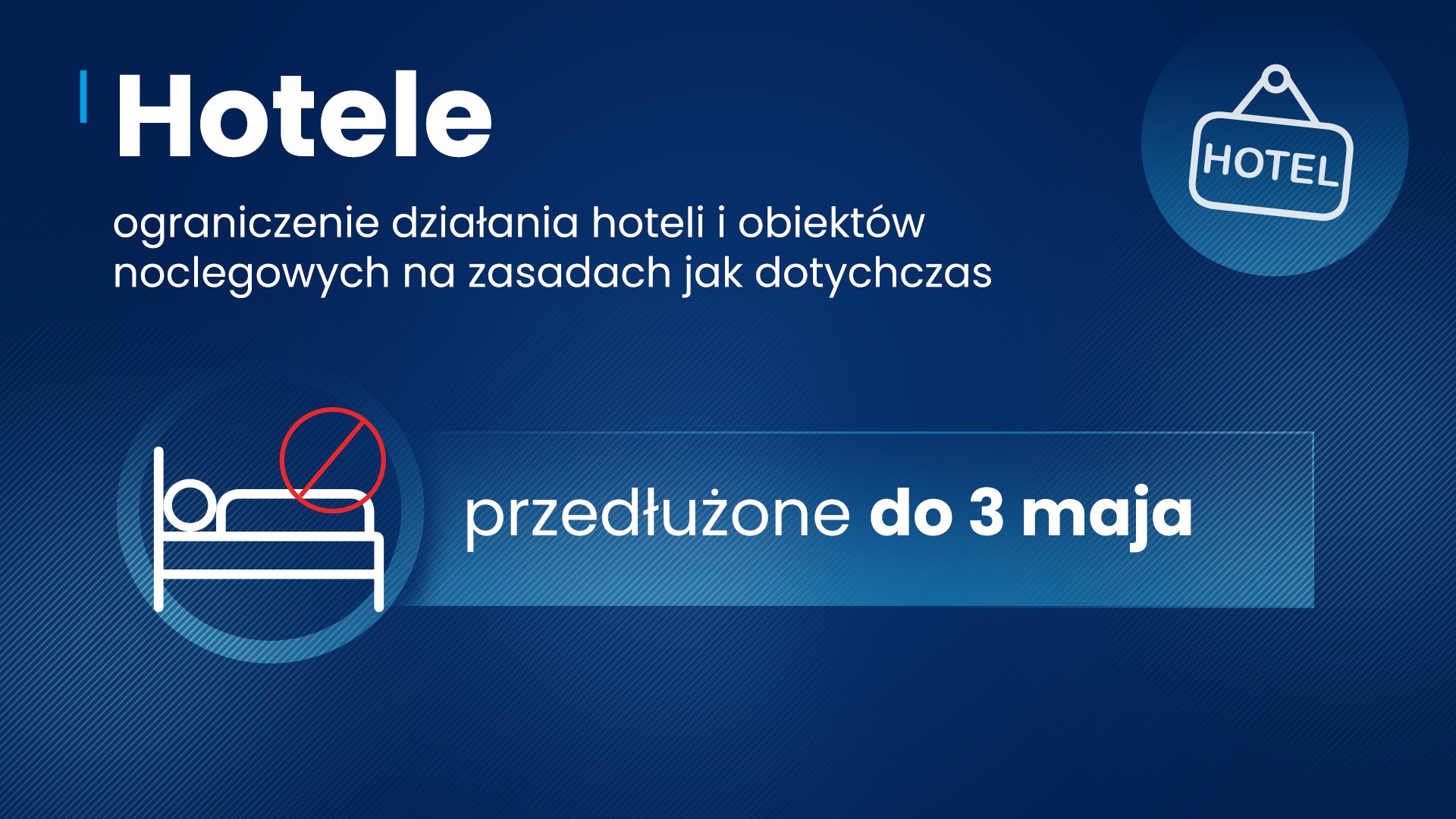 Przedłużenie zasad bezpieczeństwa do 25 kwietnia. Uwaga  wyjątki!