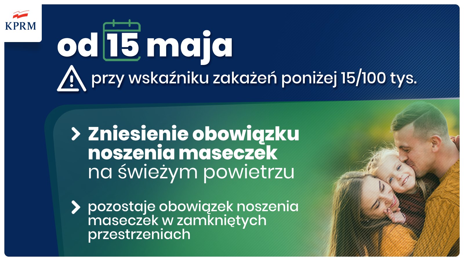 Majowe zmiany w obostrzeniach
