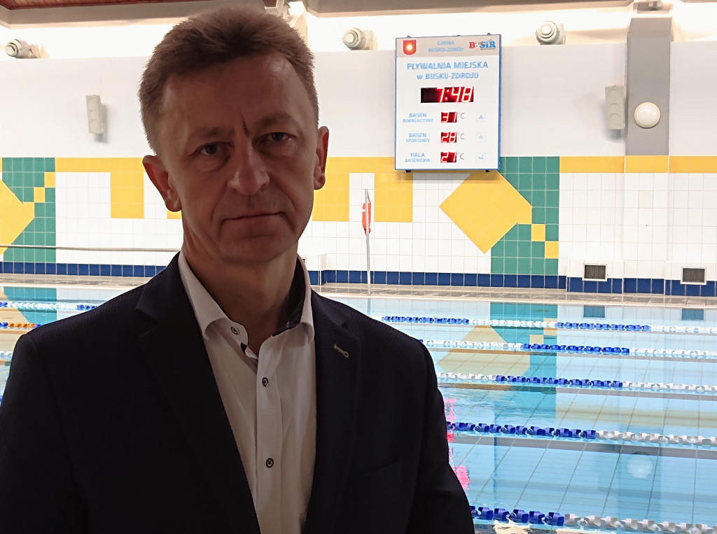 Zdjęcie przedstawia Dyrektora BOSIR BUSKO-ZDRÓJ