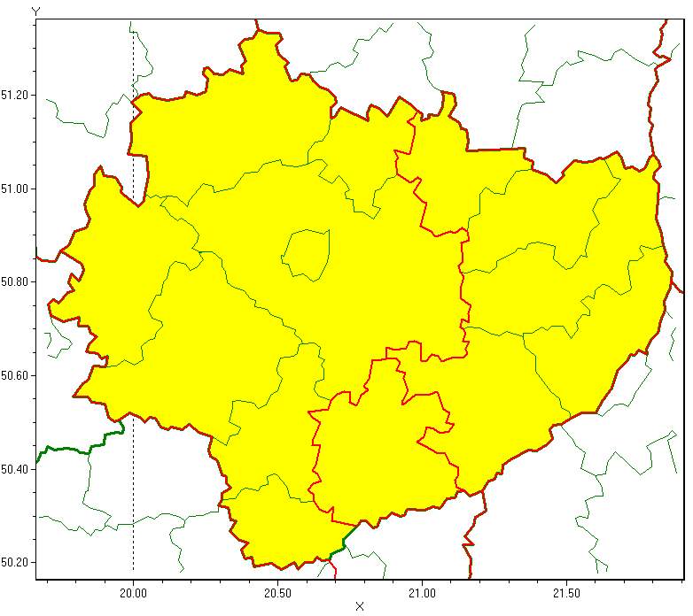 Ostrzeżenia IMGW: Burze z gradem