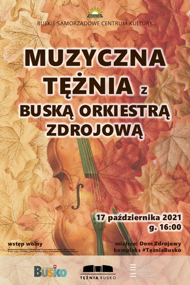 Zapraszamy na jesienny koncert Buskiej Orkiestry Zdrojowej