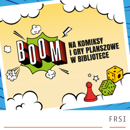 #BOOM na komiksy i gry planszowe w bibliotece!