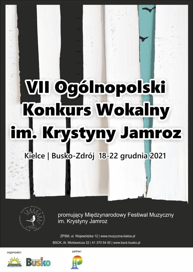 Nabór do Ogólnopolskiego Konkursu Wokalnego im. Krystyny Jamroz