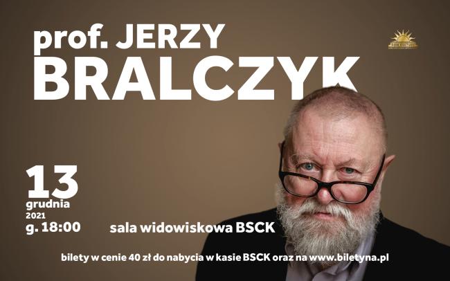 Podwieczorek z Gwiazdą - spotkanie w BSCK z prof. Jerzym Bralczykiem