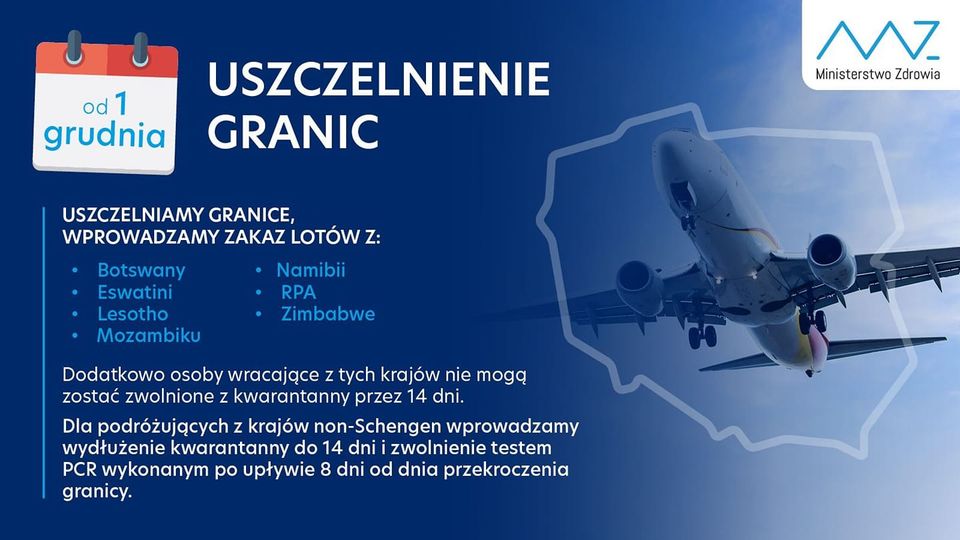 Nowe obostrzenia w związku z epidemią - ważne informacje