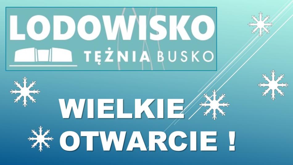 Lodowisko Tężnia czynne już od 5 grudnia