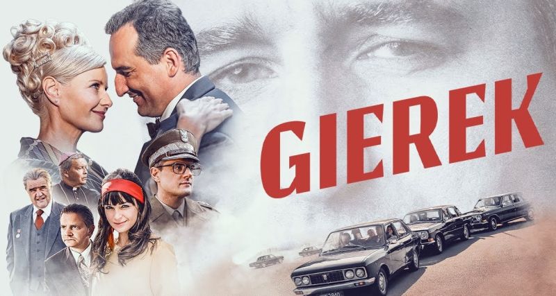 Grafika reklamująca film Gierek dostarczona przez dystrybutora 