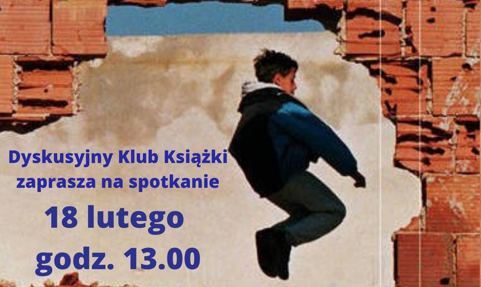 Grafika promująca Dyskusyjny Klub Książki