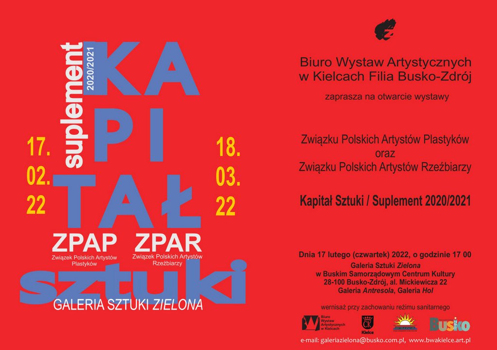 Zaproszenie na wystawę BWA
