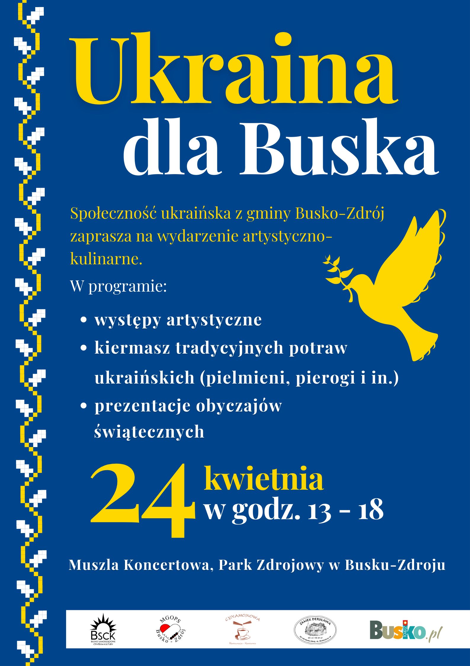 Ukraina dla Buska plakat