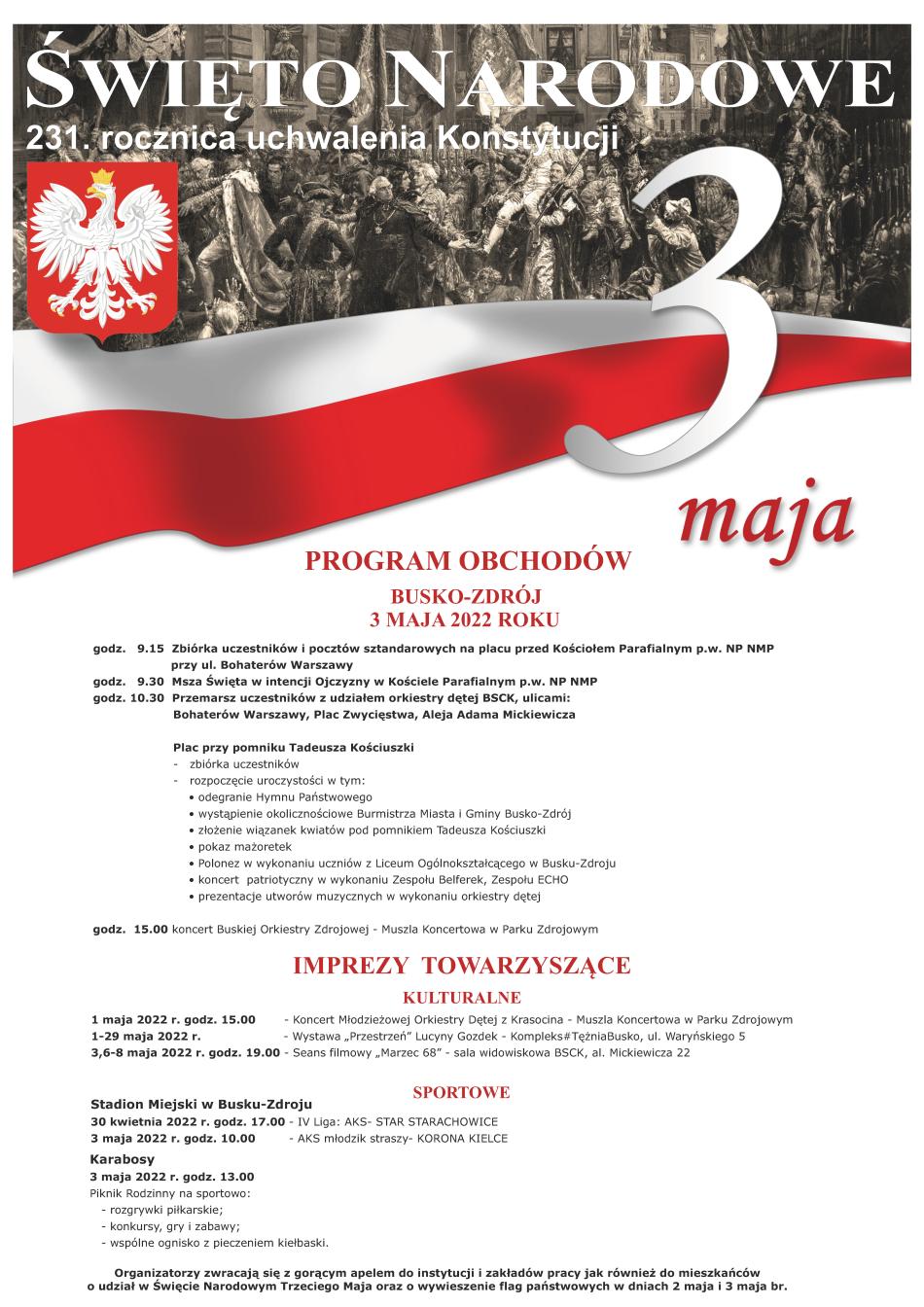 Święto Narodowe 3 maja