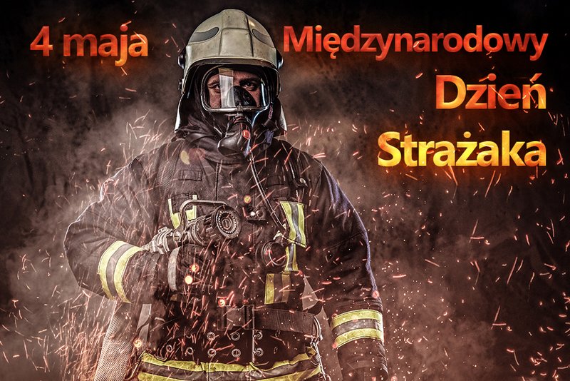grafika na dzień strazaka