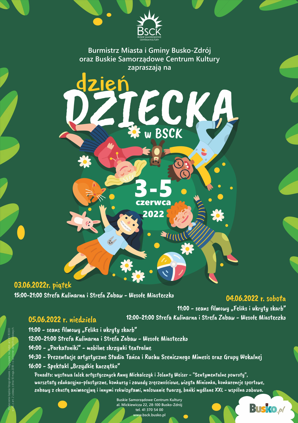 plakat na dzien dziecka 2022