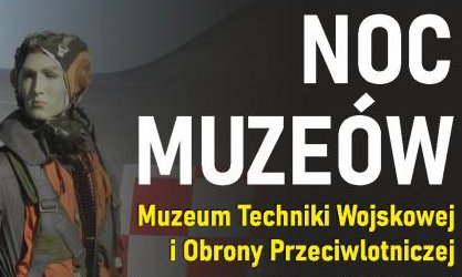 plakat promujący buska noc muzeów