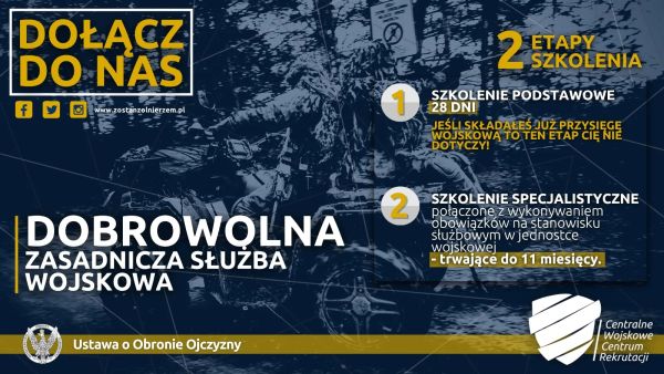 Grafika promocyjna Wstąp do wojska