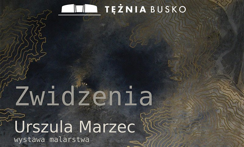 grafika promocyjna na wystawe Urszuli Marzec