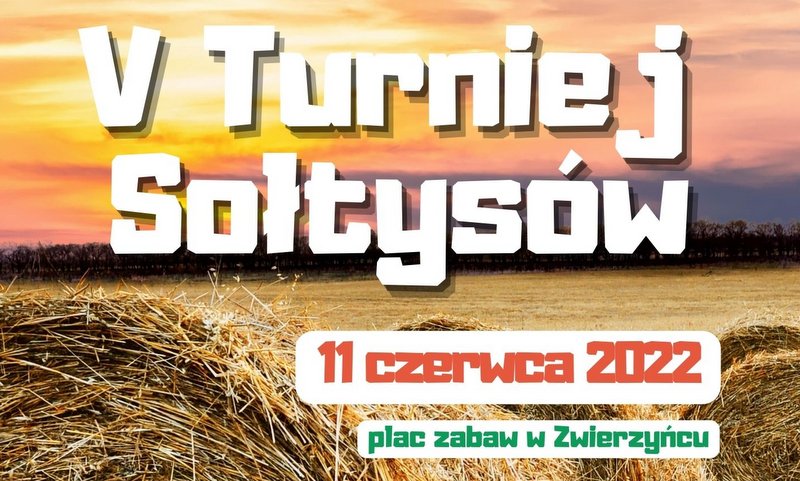 grafika promocyjna na turniej soltysow zwierzyniec