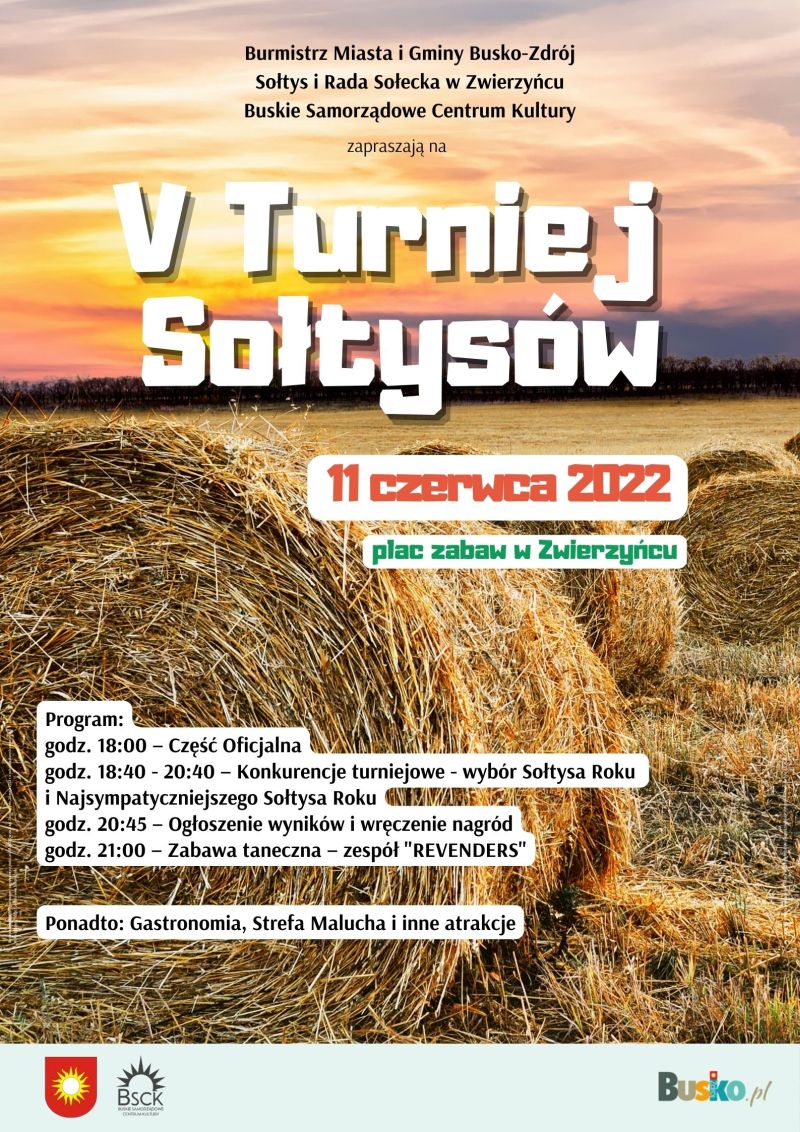 plakat na turniej soltysow zwierzyniec 