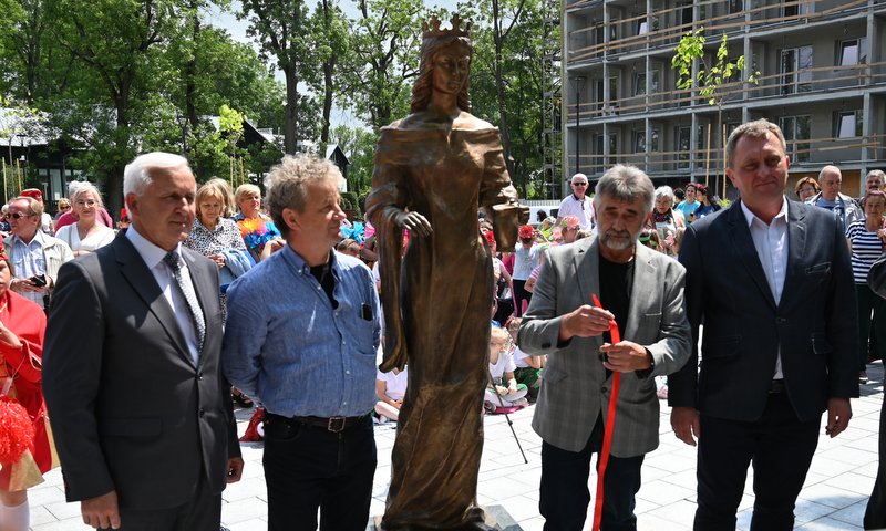 Odsłonięcie pomnika Jadwigi