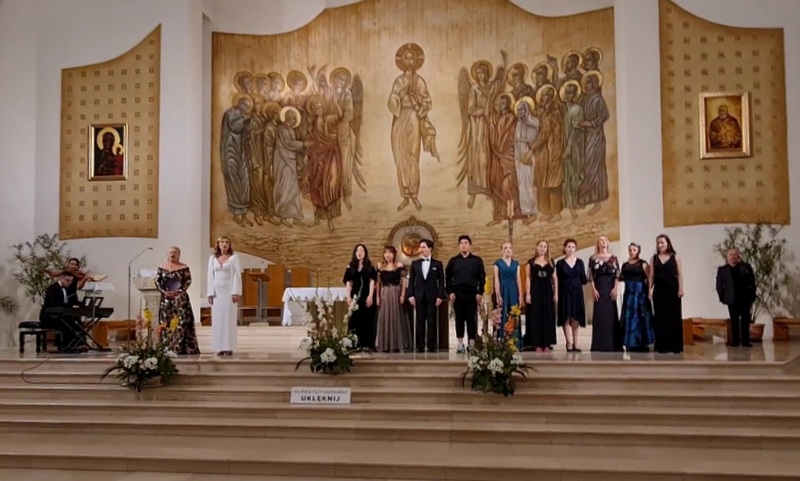 Uczestnicy koncertu Ave Maria 