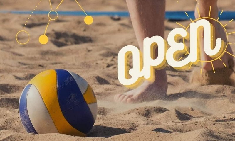 grafika promująca turnieje siatkowki plazowej