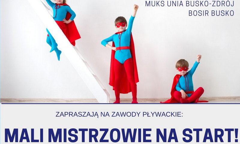 grafika promująca impreze Mali Mistrzowie