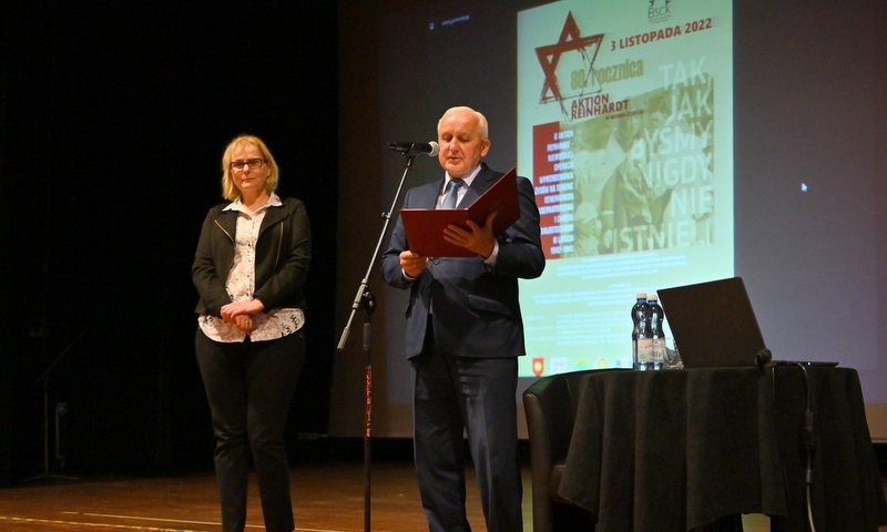 spotkanie edukacyjne poświęcona AKtion Reinhardt