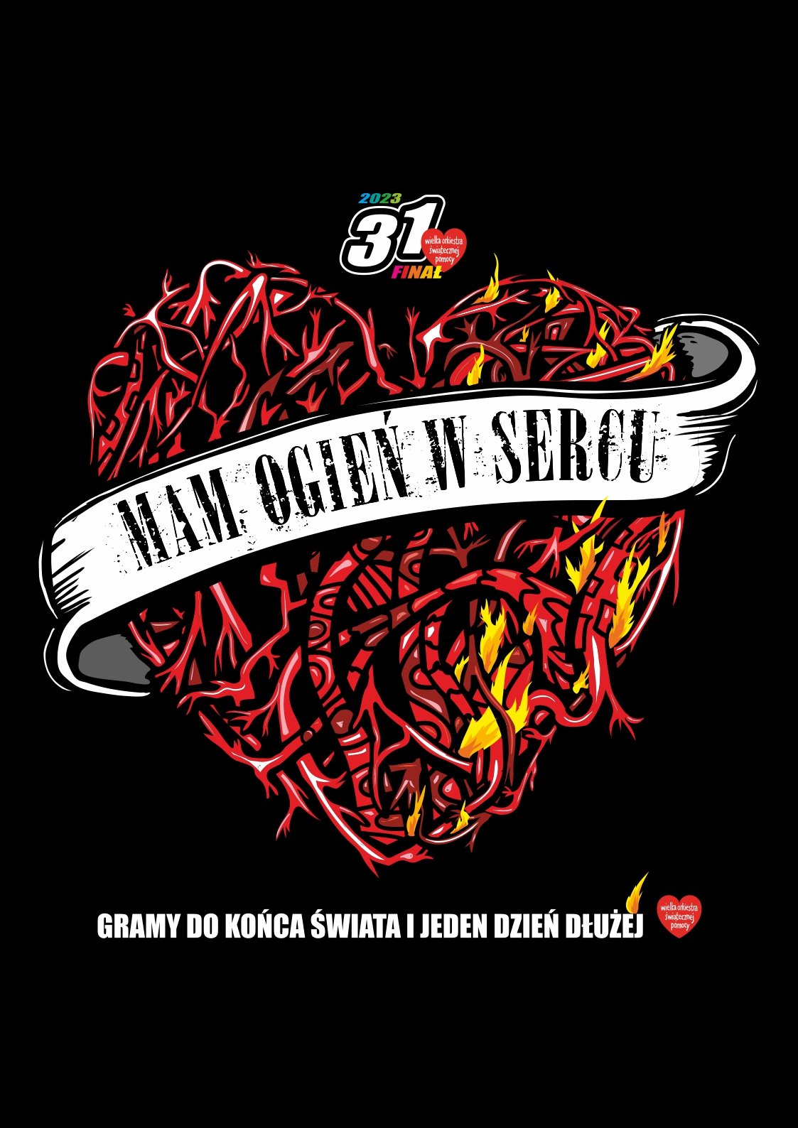grafika promująca 31. finał WOŚP
