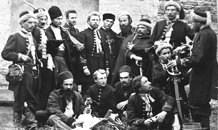 zdjęcie przedstawia oddział Żuawów Śmierci