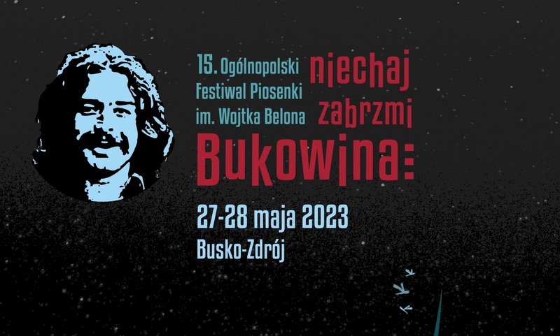 grafika promująca Festiwal im. W. Belona
