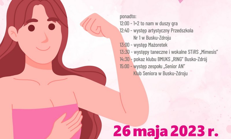 grafika promująca badania profilaktyczne kobiet