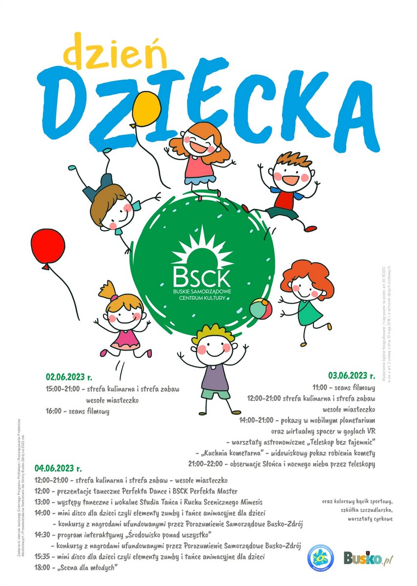  grafika promująca dzień dziecka