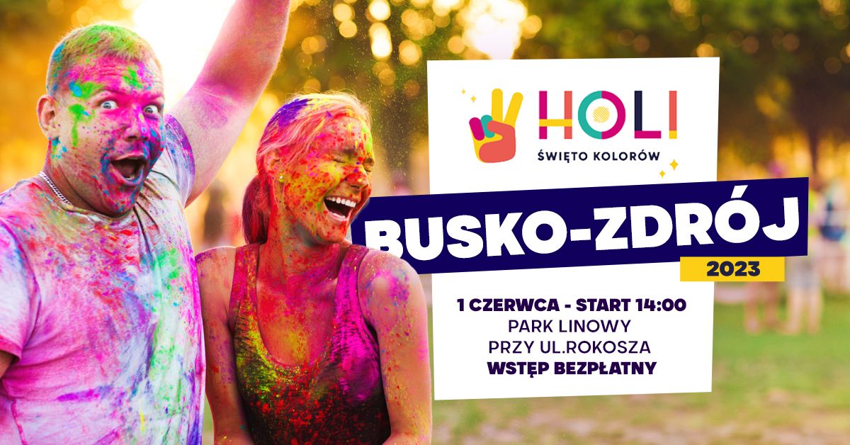 grafika promująca swięto Holi2023