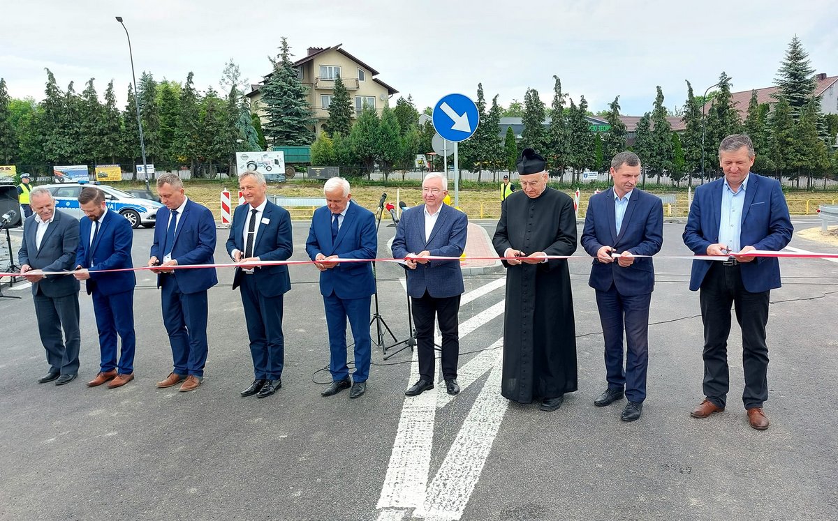 Uroczyste otwarcie ulicy węzła komunikacyjnego na ul. Wschodniej