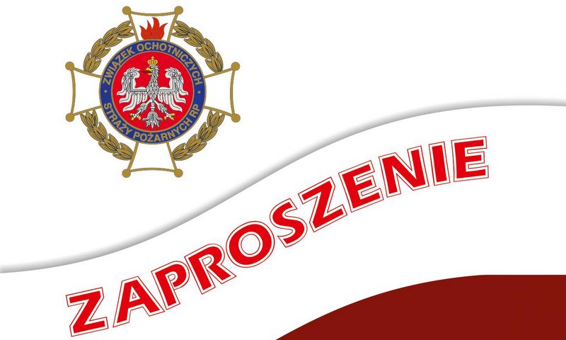 grafika promująca jubileusz OSP w Zwierzyńcu