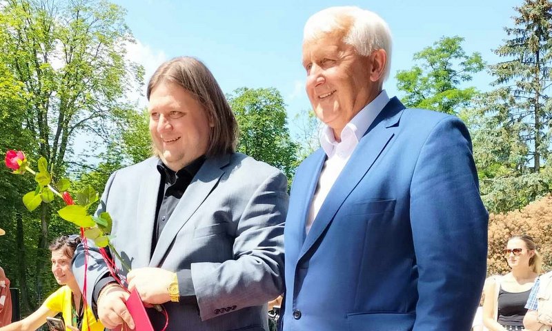 Odsłonięcie Słoneczka Krystiana Tkaczewskiego
