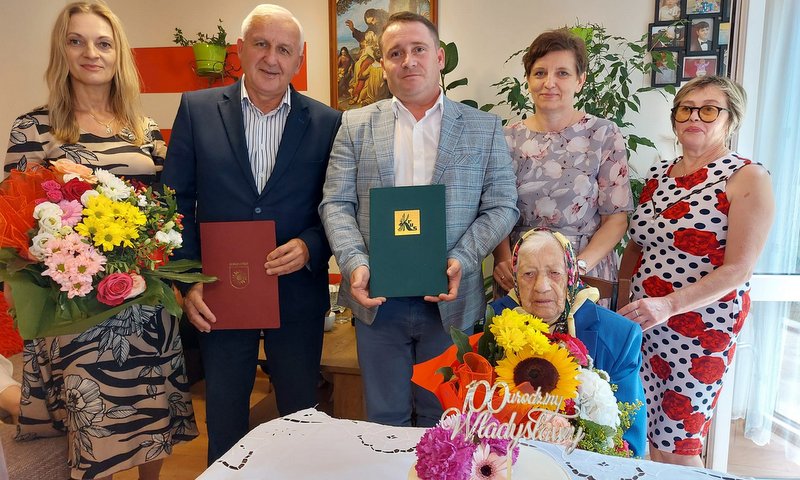 Jubileusz setnych urodzin pani Władysławy Manierak