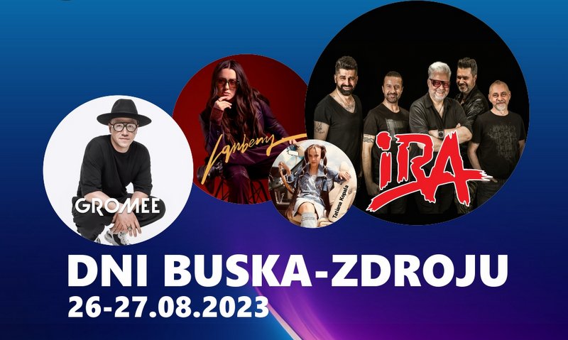 grafika promująca Dni Buska 2023