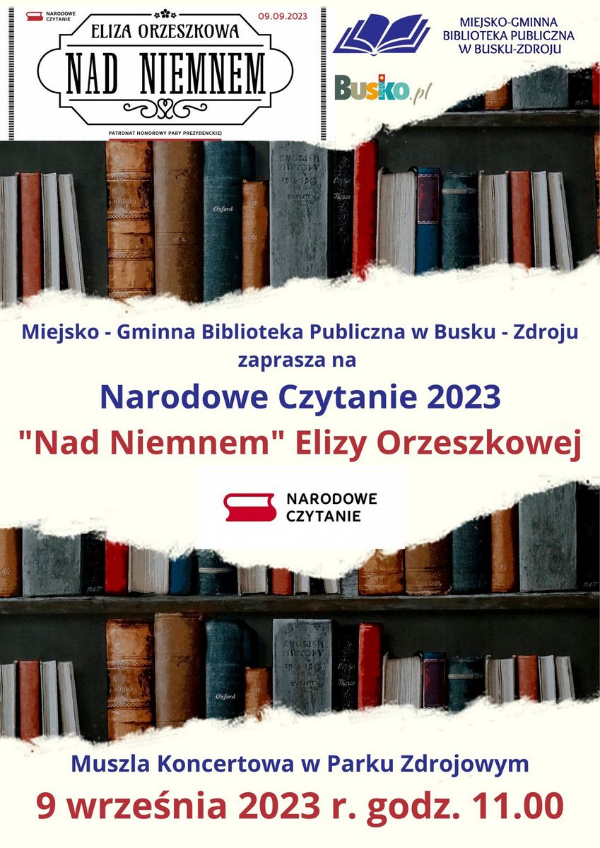 grafika promujaca narodowe czytanie