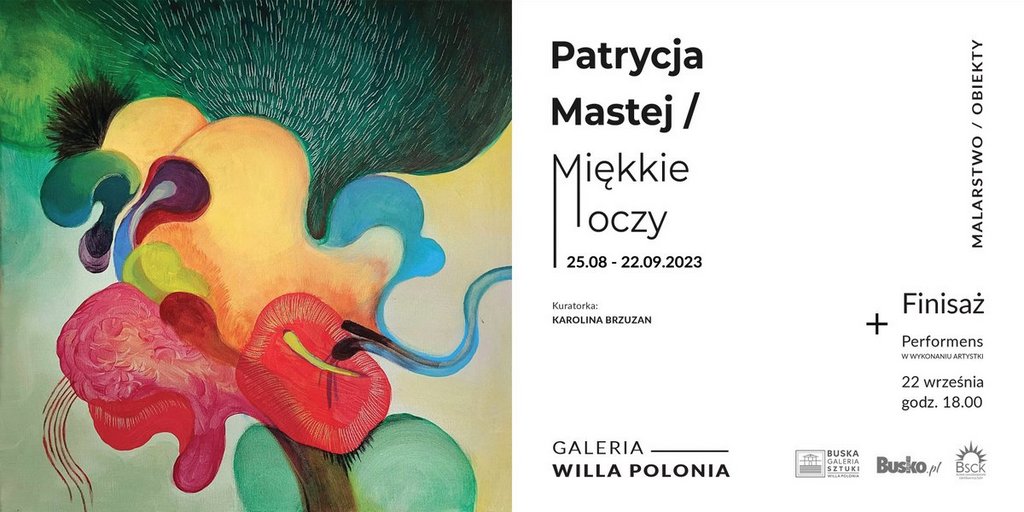 grafika promująca finisaż wystawy