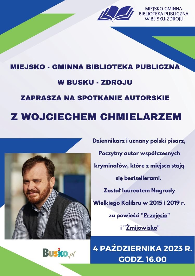 Wojciech chmielarz spotkanie autorskie