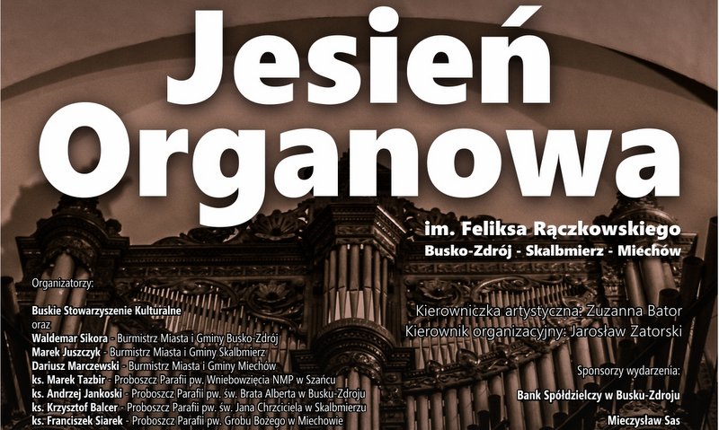 jesien organowa plakat 2023