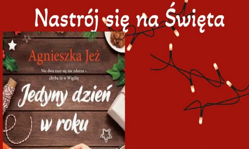 grafika promująca świąteczną lekturę