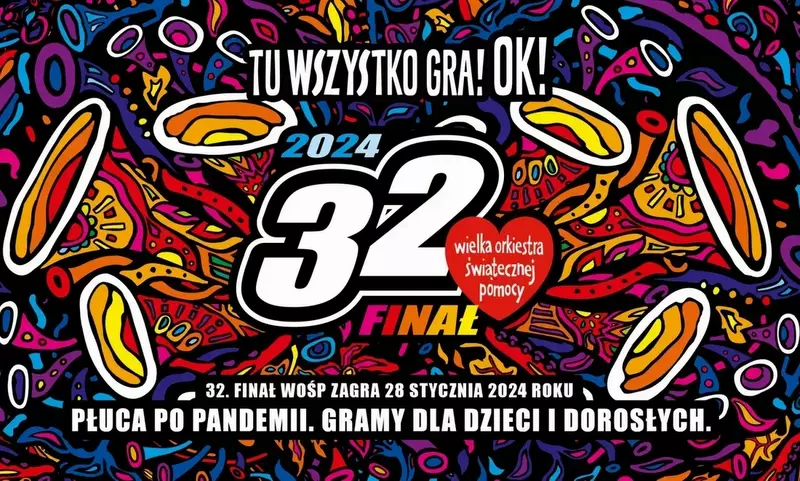 grafika promująca finał WOŚP