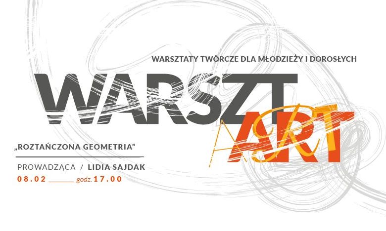 grafika promująca warsztaty w BGS - warsztatownia geometria