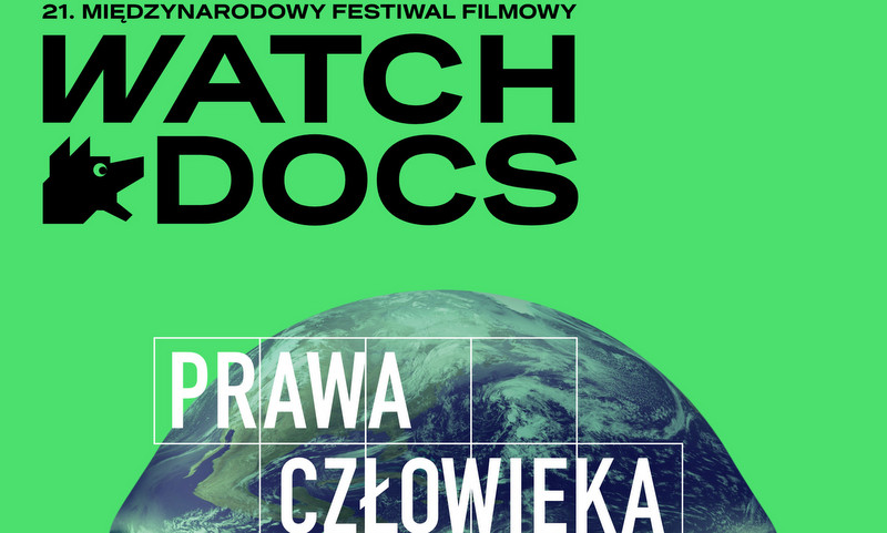 grafika promująca festiwal WatchDocs