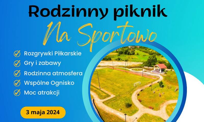 grafika promująca piknik rodzinny