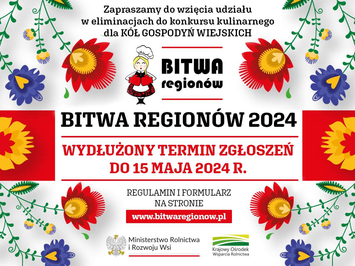 grafika informujący  o wydarzeniu Bitwa Regionów 