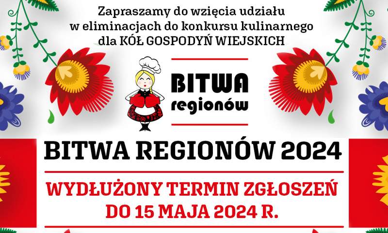 grafika informujący  o wydarzeniu Bitwa Regionów 